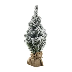 Árbol decorativo de Navidad nevado 60cm