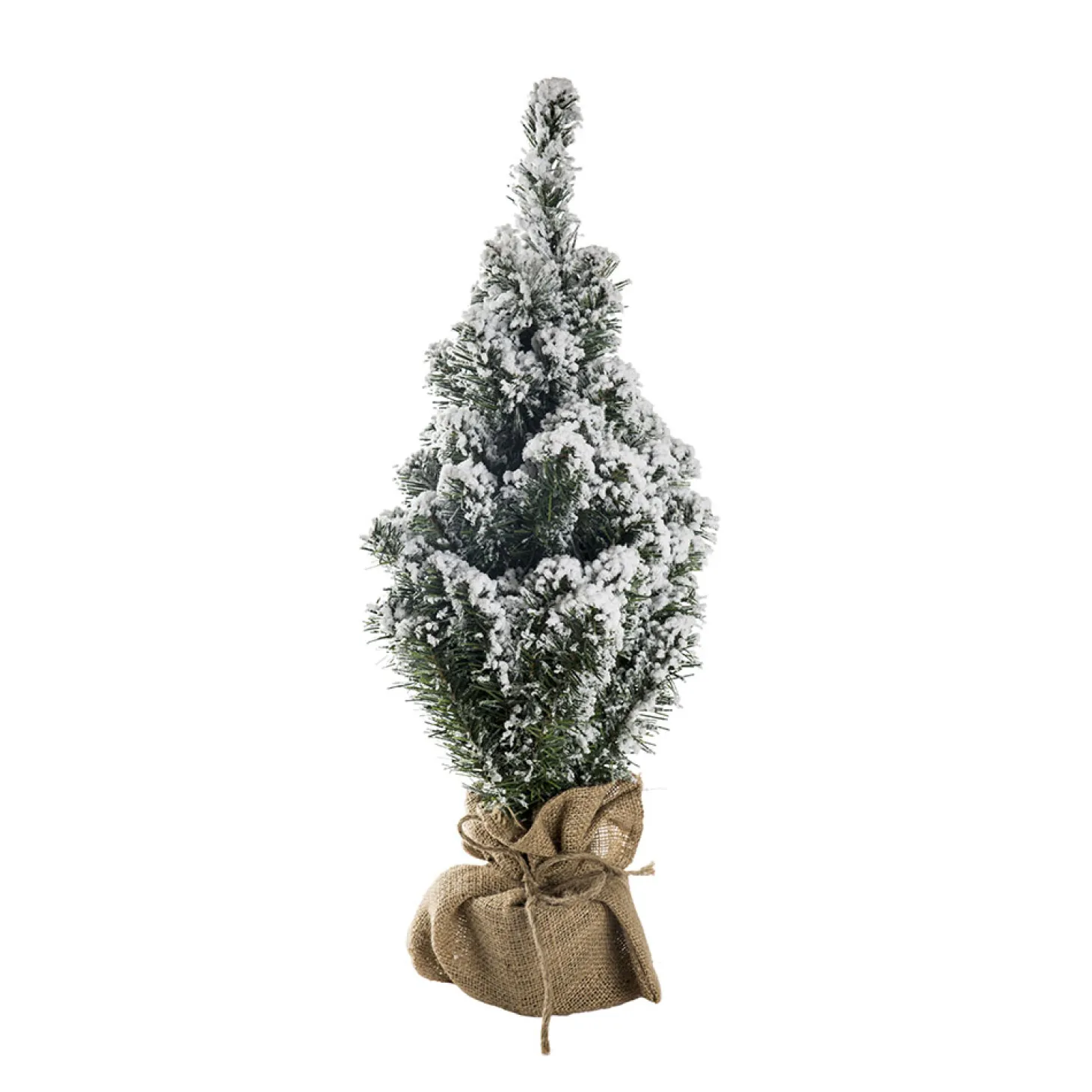 Árbol decorativo de Navidad nevado 60cm