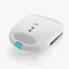 Sandwichera doble de 750W blanca