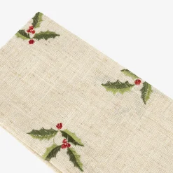 Servilleta de lino beige Acebo 45x45