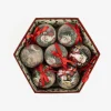 Set de 14 bolas decorativas Santa Claus Ø7,5cm