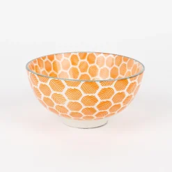 Set de 4 boles de porcelana en varios colores Okinawa Ø13cm