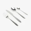 Set de 4 cubiertos de acero con estuche de neopreno