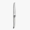 Set de 6 cuchillos chuleteros de acero inoxidable blanco Elix