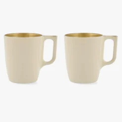 Set de 2 mugs de vidrio 25cl Nieve