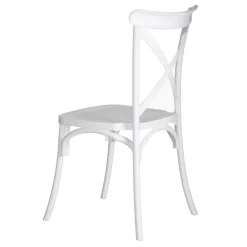 Set de 4 sillas de comedor blanco Cassie 48x43x91cm
