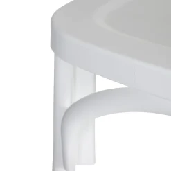 Set de 4 sillas de comedor blanco Cassie 48x43x91cm