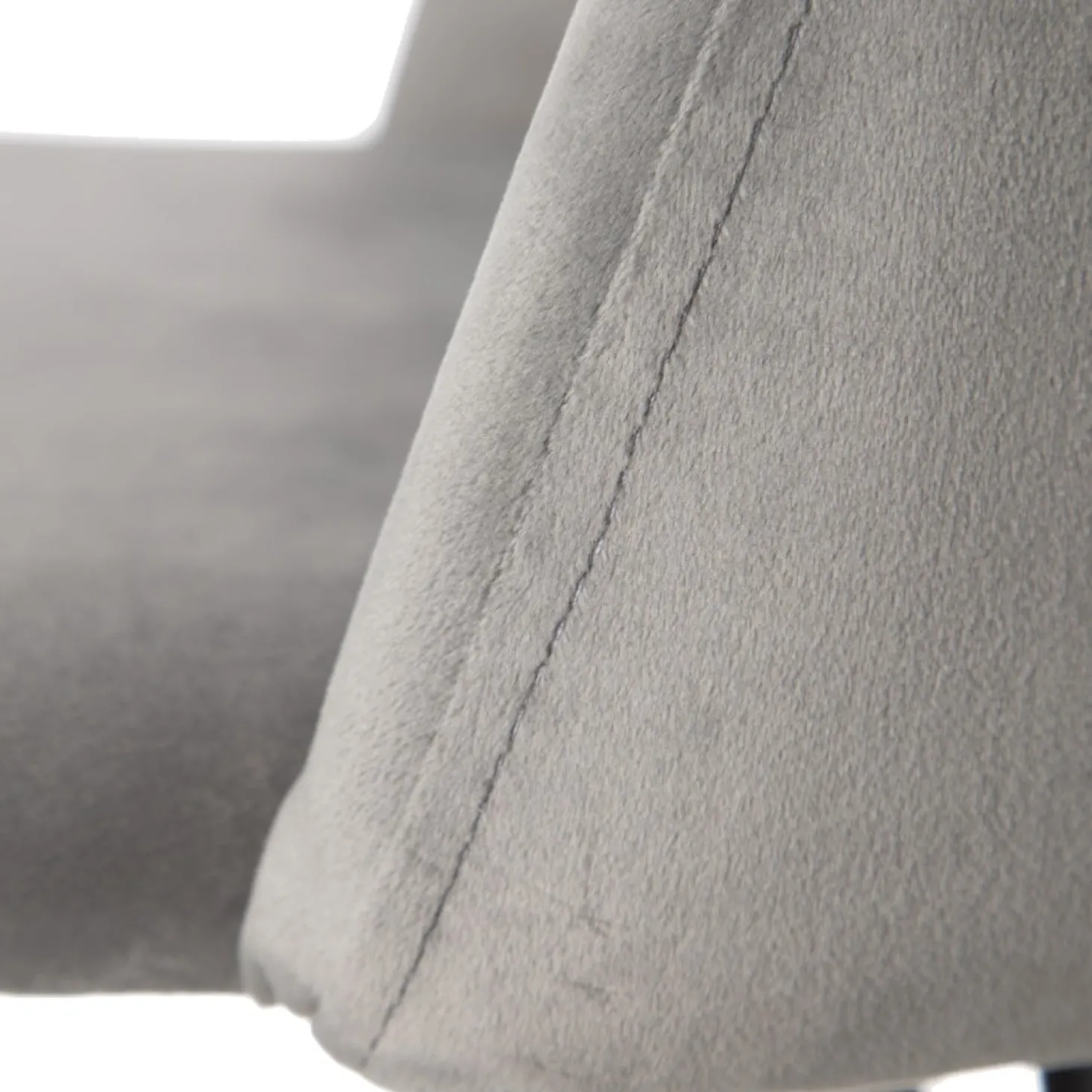 Set de 2 taburetes altos de metal gris Caleb 40x48x102cm