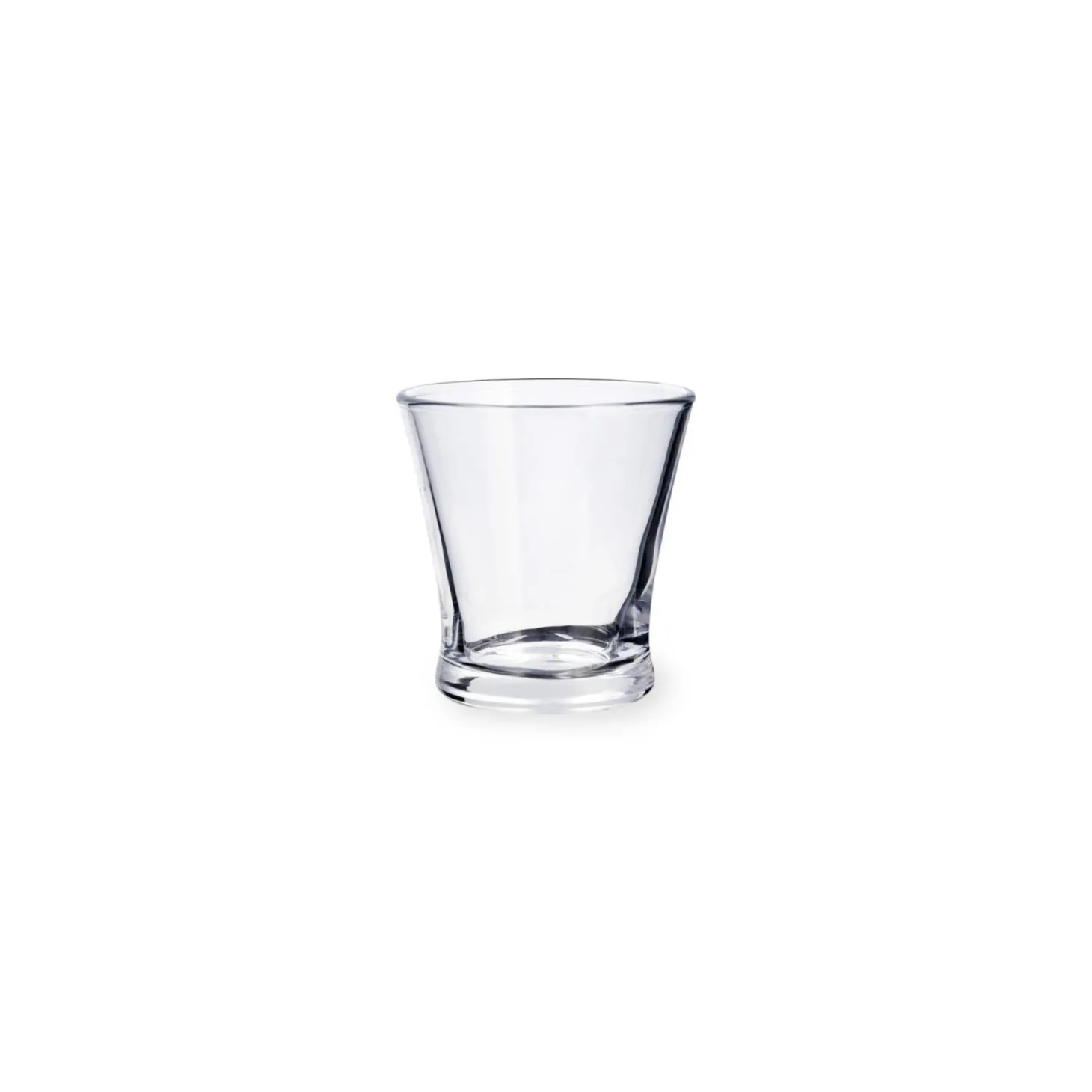 Set de 6 vasos de cristal de carajillo 10cl