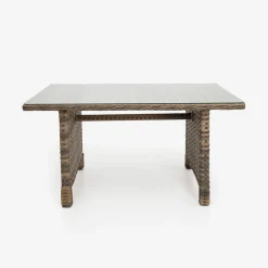 Set de jardín de 4 piezas de ratán sintético Lanai