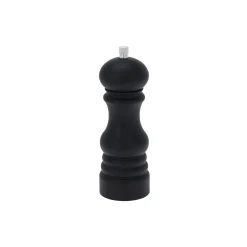 Set de molinillo de sal y pimineta blanco y negro 17,5cm