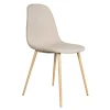 Silla de comedor beige Concept 45x55x86cm