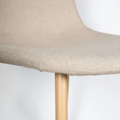 Silla de comedor beige Concept 45x55x86cm
