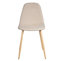Silla de comedor beige Concept 45x55x86cm