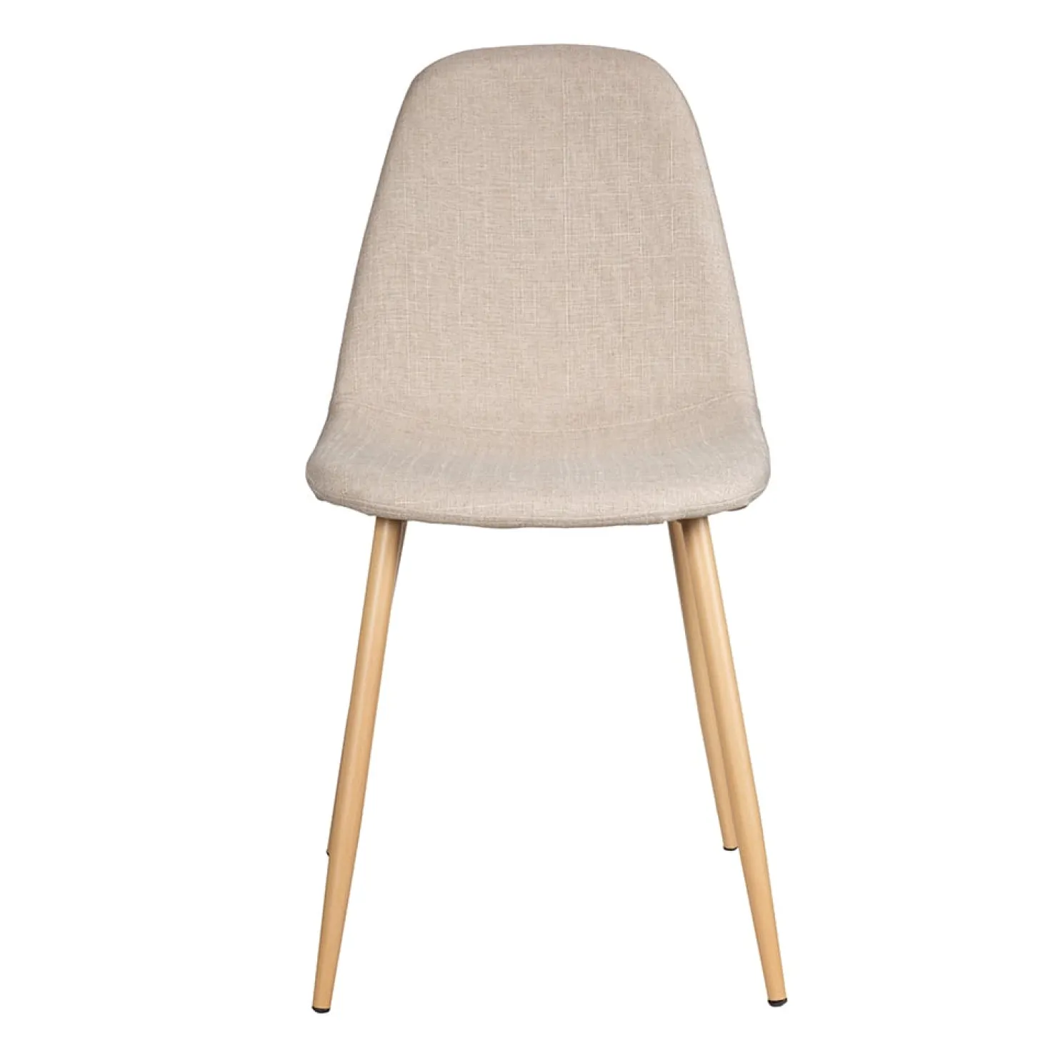 Silla de comedor beige Concept 45x55x86cm