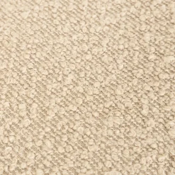 Silla de comedor borreguito beige Mina 49x60x91cm