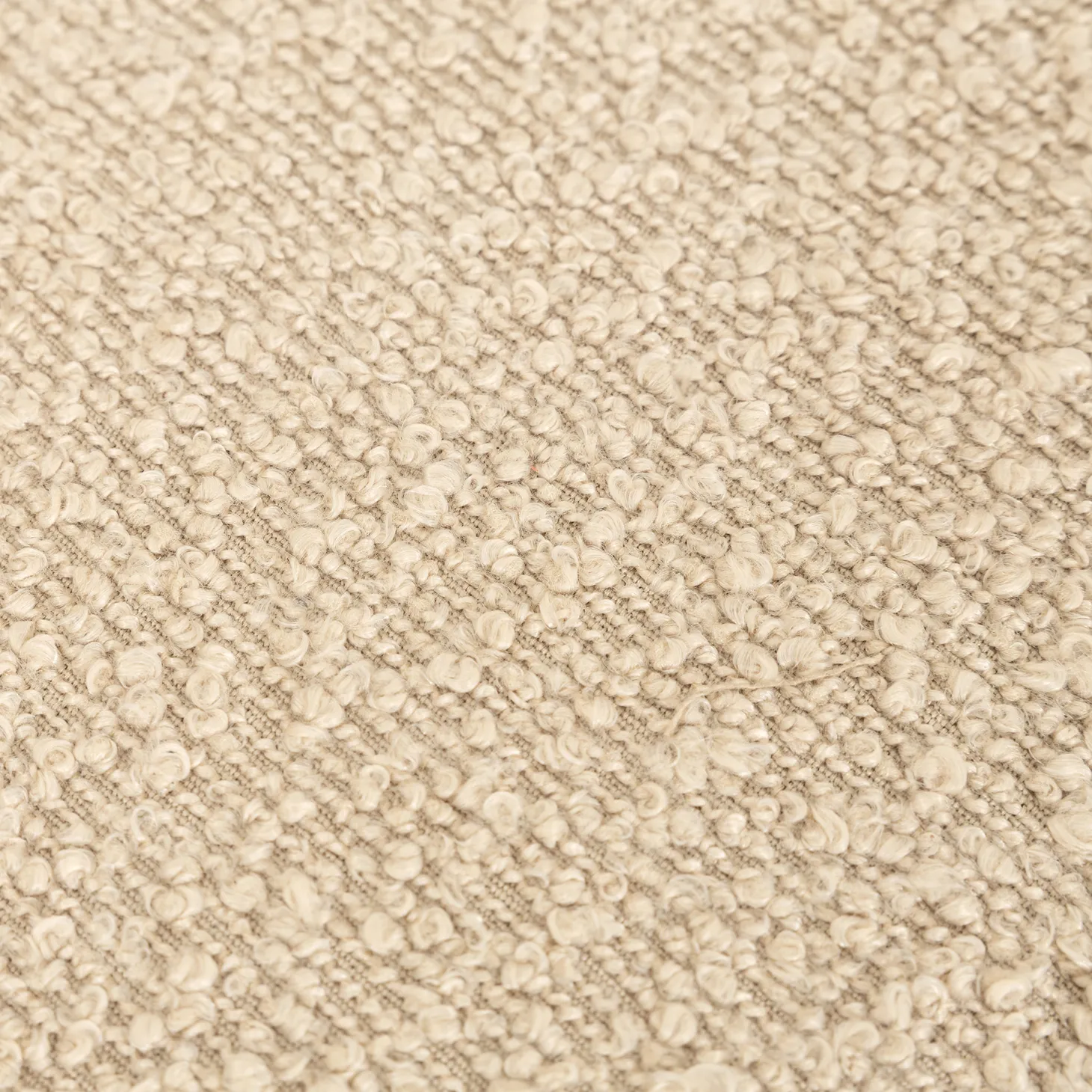 Silla de comedor borreguito beige Mina 49x60x91cm