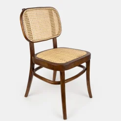 Silla de comedor de madera de olmo Cibran 45x41x83cm Clau&Chloe
