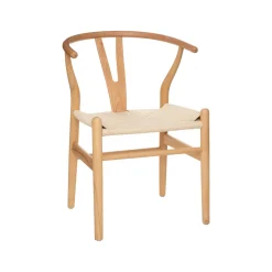 Silla de comedor de madera de haya Irma 56x52x76cm
