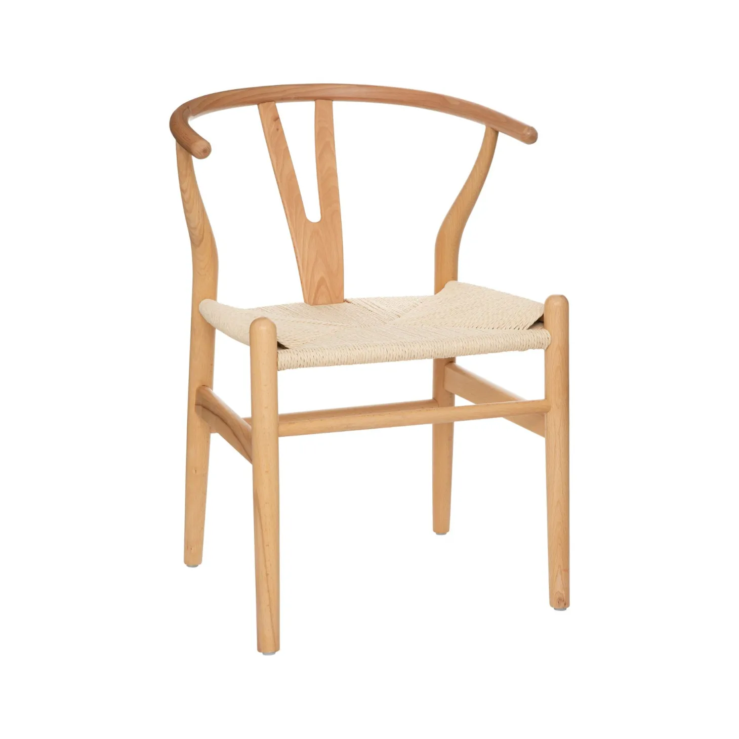 Silla de comedor de madera de haya Irma 56x52x76cm