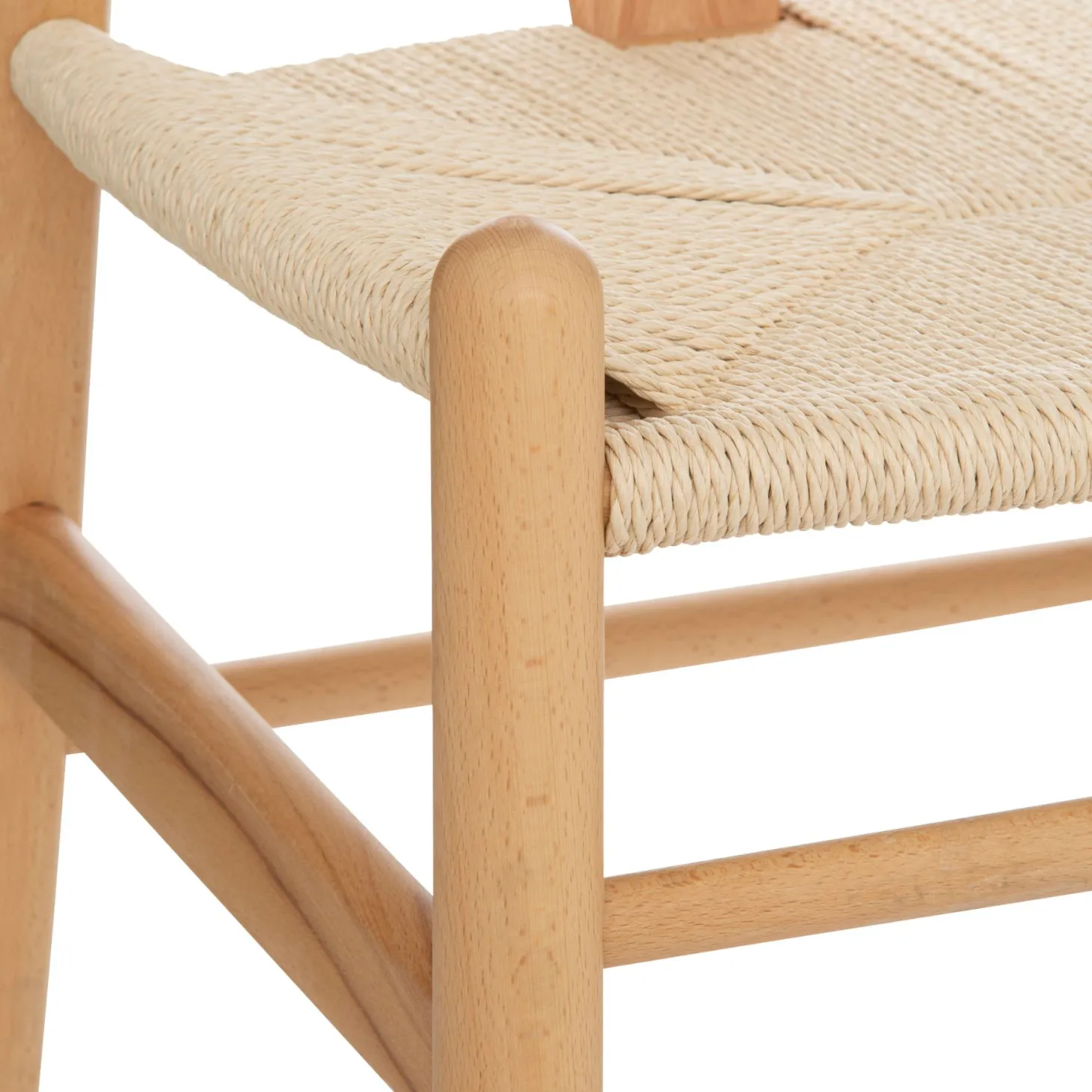Silla de comedor de madera de haya Irma 56x52x76cm
