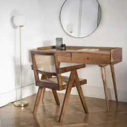 Silla de comedor de madera de olmo Cecilia 50x50x84cm Clau&Chloe