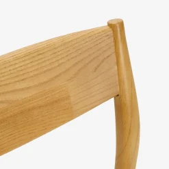 Silla de comedor de madera de olmo Lia 47x44x78cm Clau&Chloe