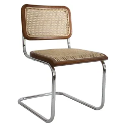 Silla de comedor de ratán Leonor 47,5x63,5x82cm Clau&Chloe