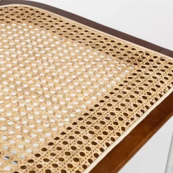 Silla de comedor de ratán Leonor 47,5x63,5x82cm Clau&Chloe