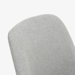 Silla de comedor gris claro Mina 49x60cm