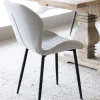 Silla de comedor gris Lydia 54x50x86cm Clau&Chloe