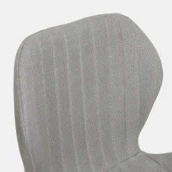 Silla de comedor gris Lydia 54x50x86cm Clau&Chloe