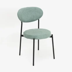 Silla de comedor verde agua Candela 49x53 Clau&Chloe