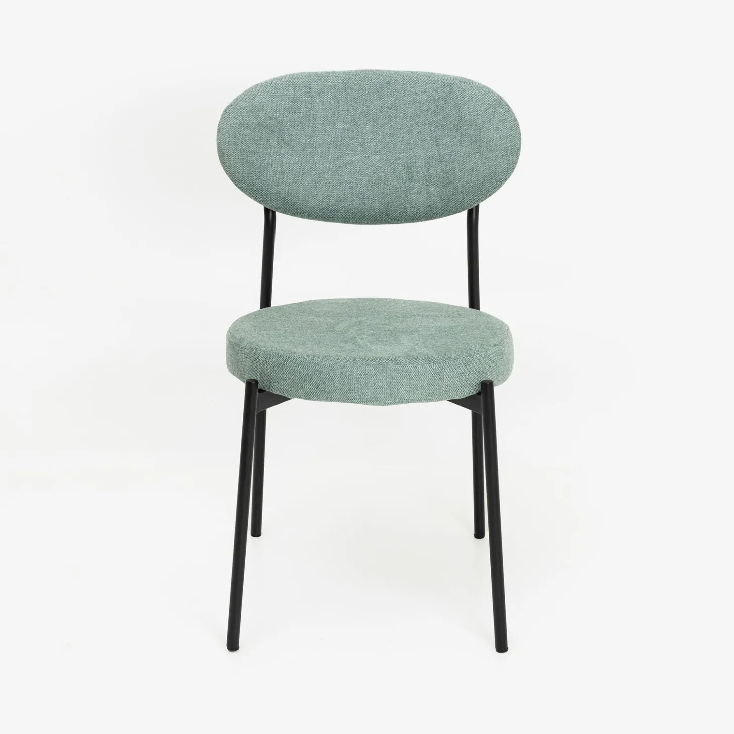 Silla de comedor verde agua Candela 49x53 Clau&Chloe