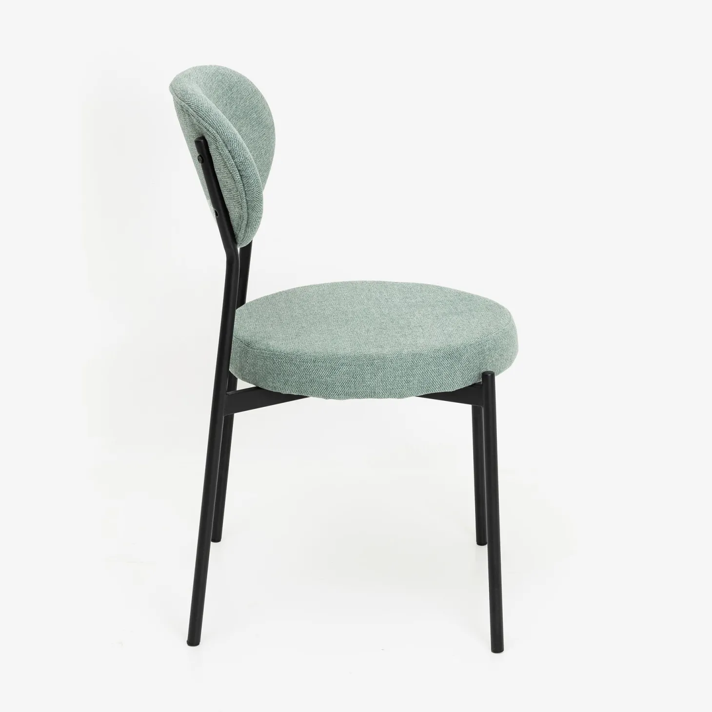 Silla de comedor verde agua Candela 49x53 Clau&Chloe