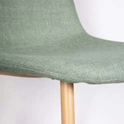Silla de comedor verde Concept 45x55x86cm