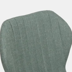 Silla de comedor verde Lydia 54x50x86cm Clau&Chloe