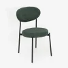 Silla de comedor verde oscuro Candela 49x53 Clau&Chloe