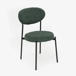 Silla de comedor verde oscuro Candela 49x53 Clau&Chloe