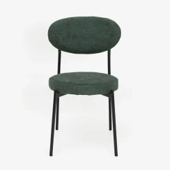 Silla de comedor verde oscuro Candela 49x53 Clau&Chloe