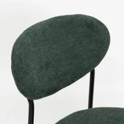 Silla de comedor verde oscuro Candela 49x53 Clau&Chloe
