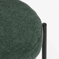 Silla de comedor verde oscuro Candela 49x53 Clau&Chloe