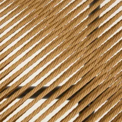 Silla de jardín de ratán sintético y aluminio Anse 55x60x79cm