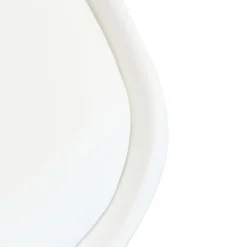 Silla de oficina con ruedas blanca Tulip 48x55x82cm