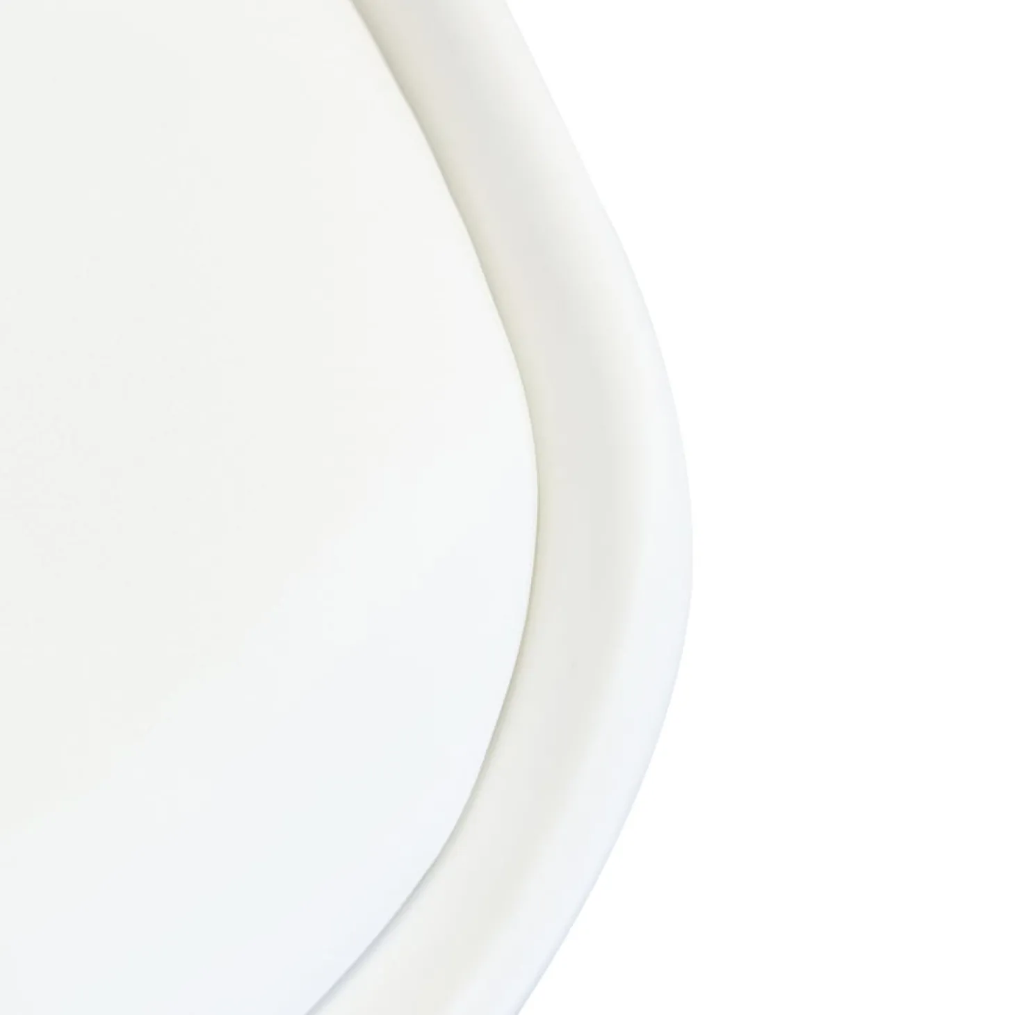 Silla de oficina con ruedas blanca Tulip 48x55x82cm