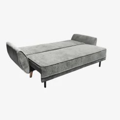 Sofá cama de 3 plazas gris Fules 212x85x85cm