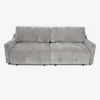 Sofá cama de 3 plazas gris Duman 229x113x86cm