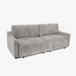 Sofá cama de 3 plazas gris Duman 229x113x86cm