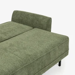 Sofá cama de 3 plazas verde Fules 212x85x85cm