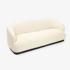 Sofá de 2 plazas beige Matilda 202x94x73cm Clau&Chloe